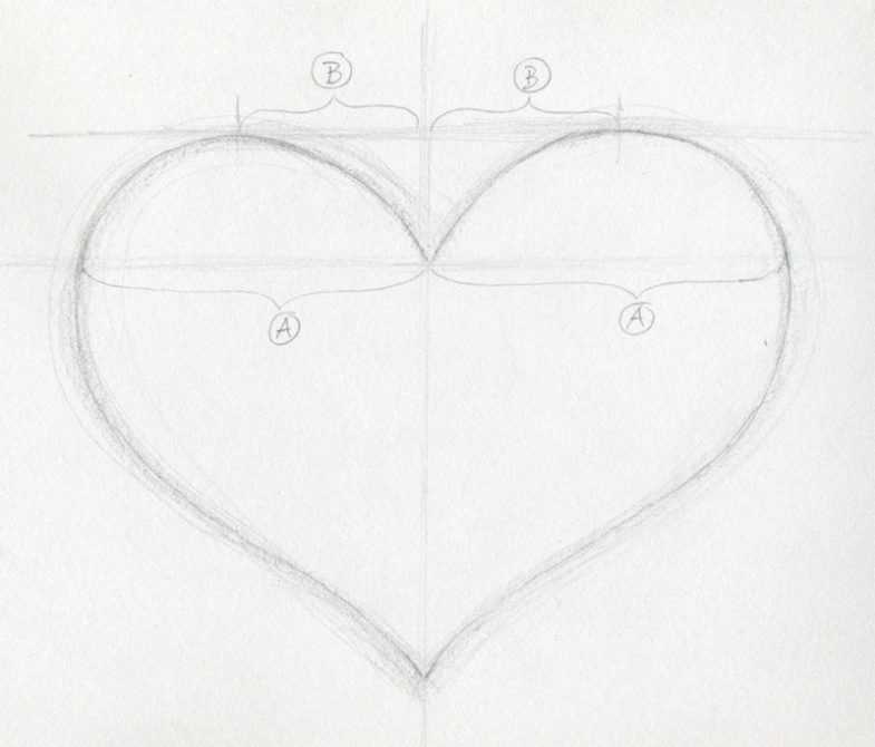 Как нарисовать сердечко в разных техниках – легкие поэтапные мастер-классы для начинающих художников и детей