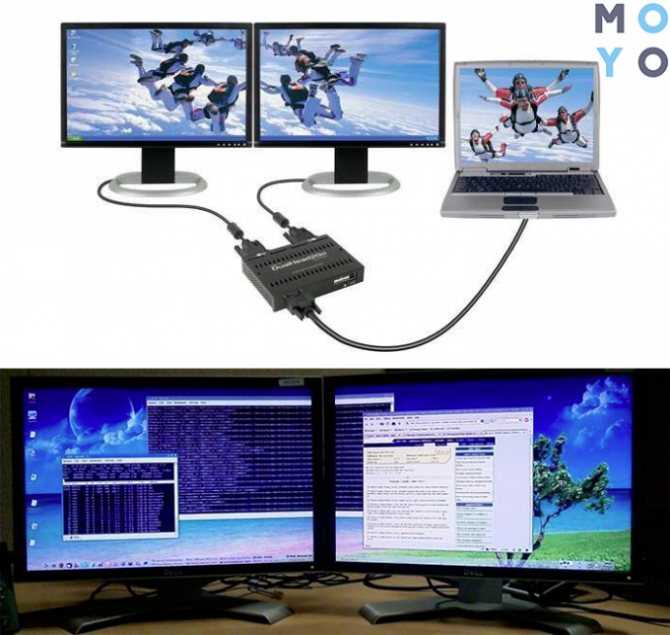 Как подключить второй монитор к компьютеру: подключение второго монитора к компьютеру, настройка двух мониторов - youpk.ru