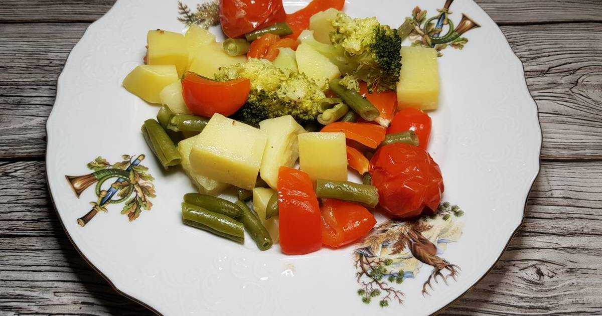 Овощи на пару — пошаговый рецепт с фото