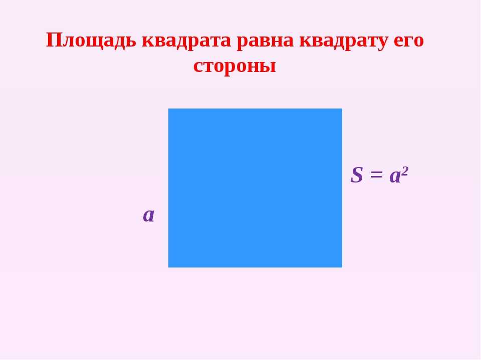 Квадрат, свойства и формулы, площадь и периметр