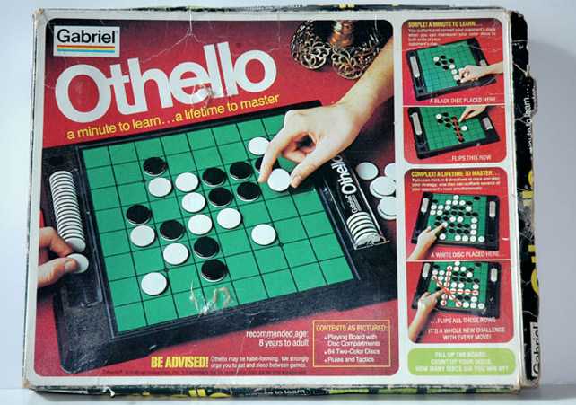 Настольная игра реверси (отелло, перевертыши)/reversi (othello): дело мавра