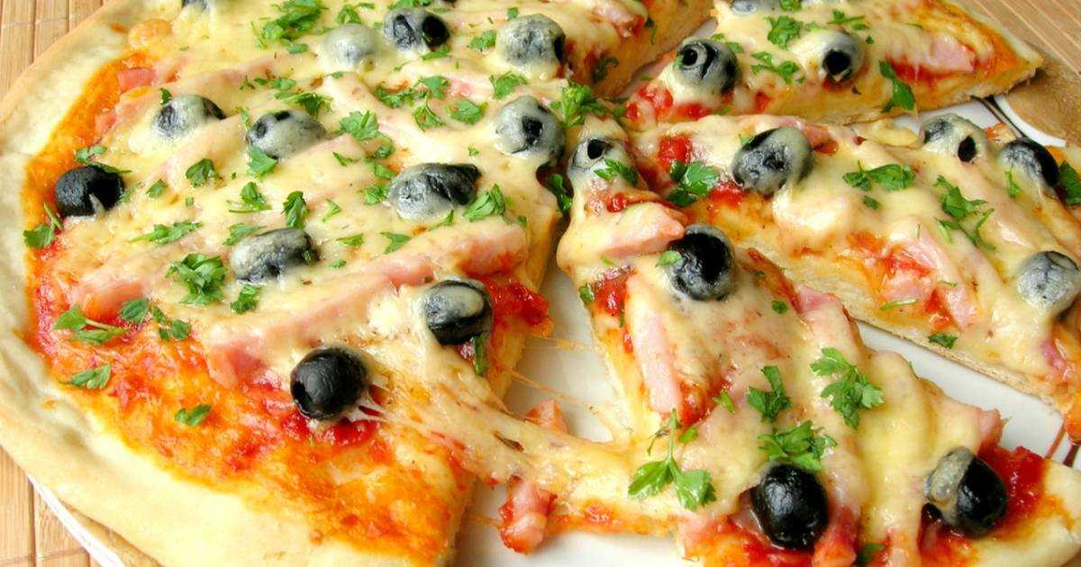 Пицца без сыра – и такая бывает! рецепты разной пиццы без сыра из быстрого, дрожжевого, слоеного теста