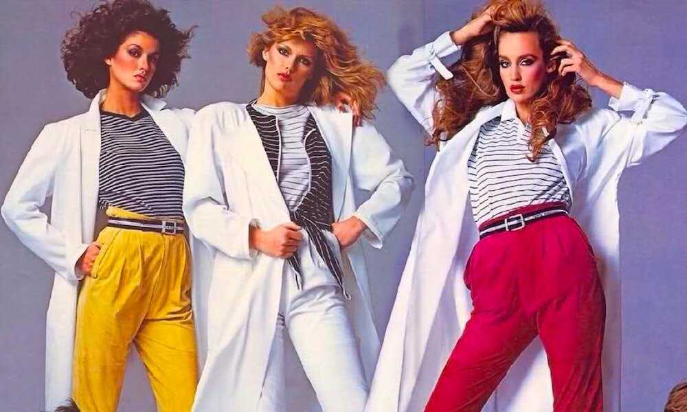 Мода 80 х годов, стиль 80-х, вечеринка в стиле диско, женские прически и платья 80-х годов