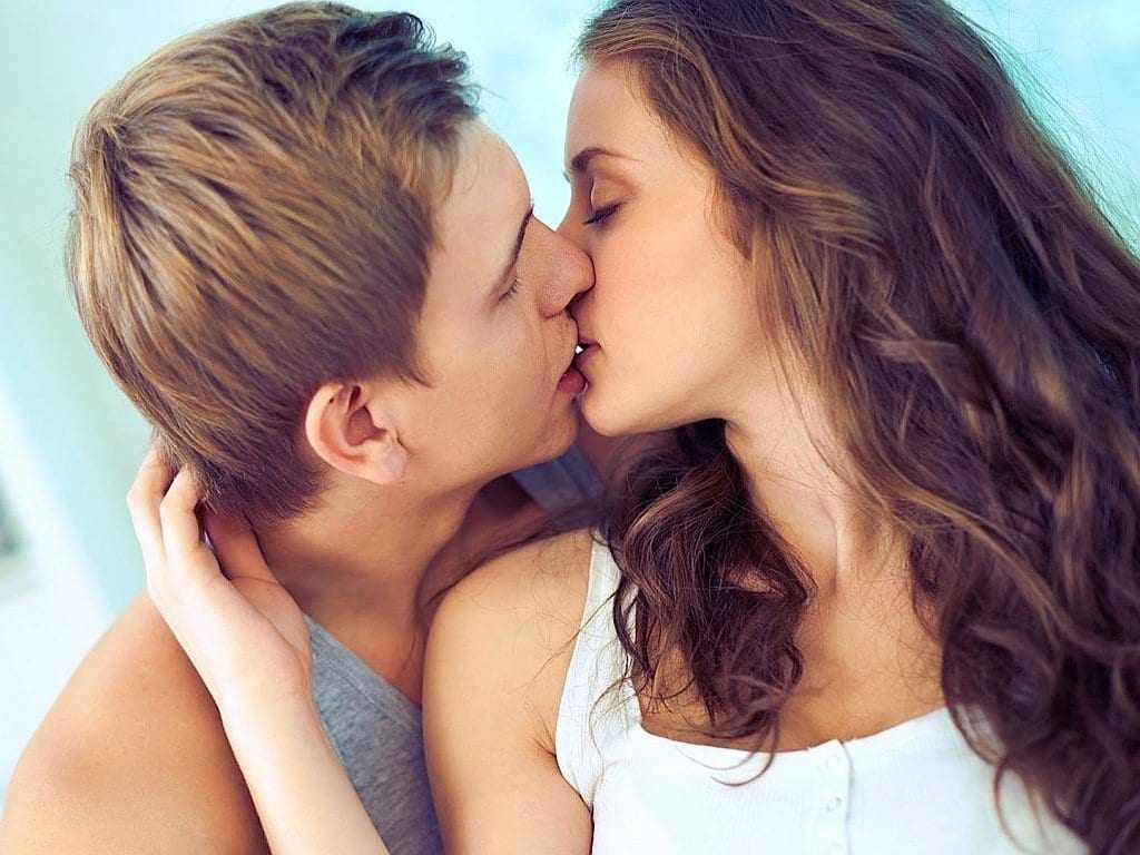 Как целоваться в первый раз - wikihow
