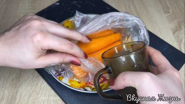 Как готовить морковь в микроволновке: 11 шагов