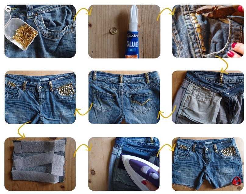 Как сделать шорты из джинс своими руками — используем новые или старые джинсы | шорты — статьи на тему этого популярного вида одежды