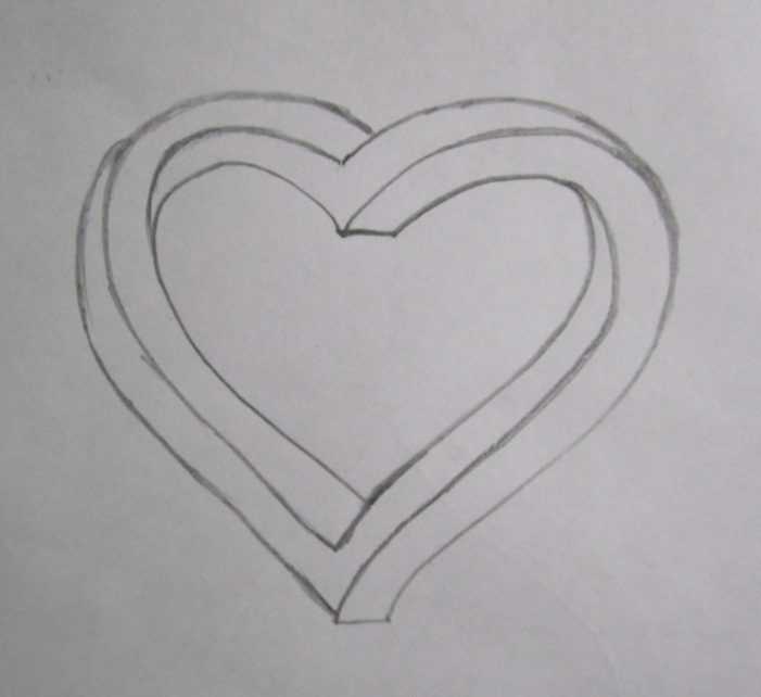 Как нарисовать сердечко? различные варианты и пошаговые инструкции