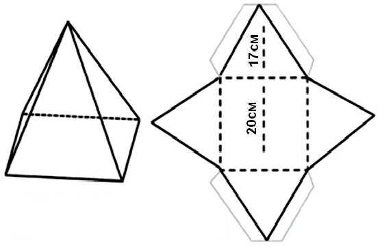 Как сделать пирамиду из бумаги оригами своими руками: схемы на клетчатой бумаге, шаблоны макетов, объемные пирамиды