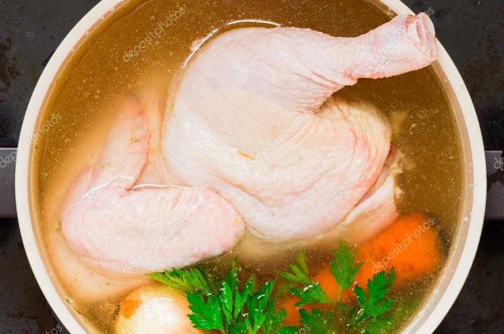Сколько варить курицу для супа, порядок приготовления
