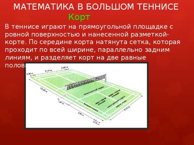 Теннис большой правила для начинающих с картинками игры