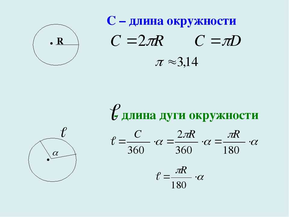 Как рассчитать длину окружности и периметр круга? :: syl.ru