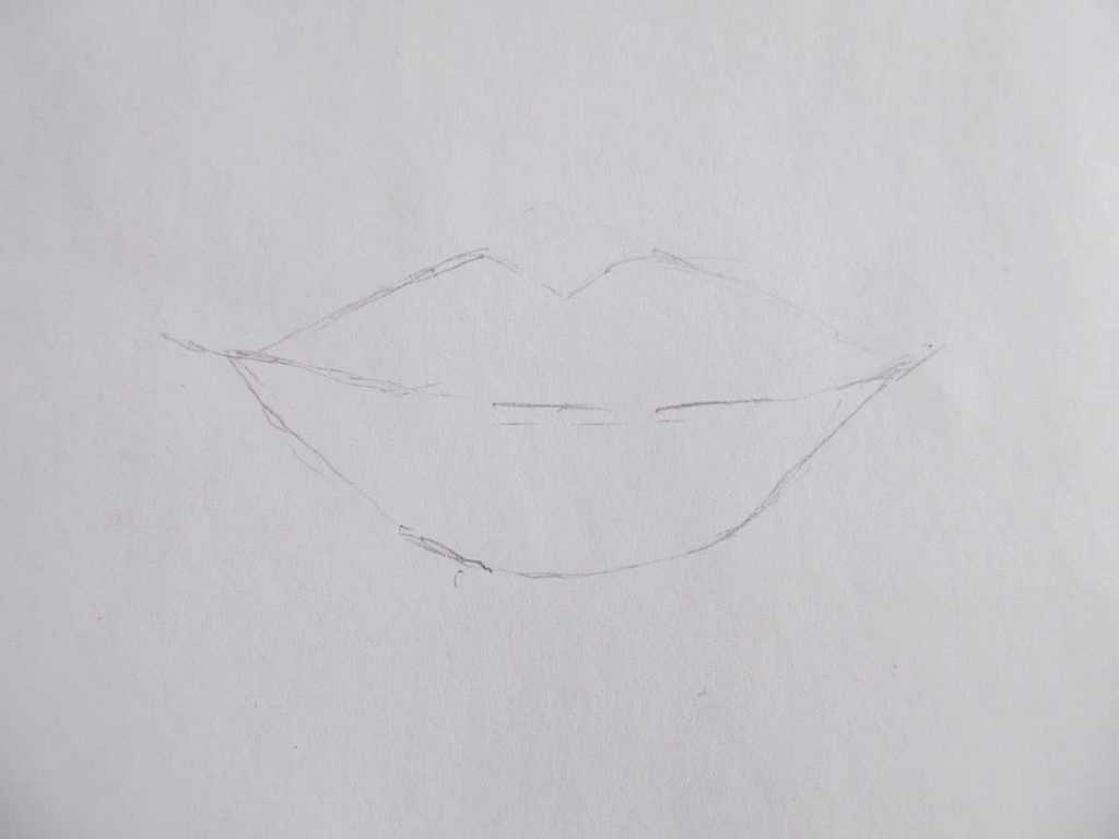 Как рисовать рот Научитесь рисовать рот следуя шагам в этой статье Нарисуйте простую горизонтальную линию для середины губ Чтобы придать им улыбку, сделайте края линии, чтобы они смотрели слегка наверх