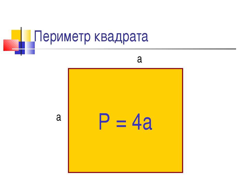 Как найти сумму периметров квадратов. как найти периметр квадрата, если известна его площадь. обучающее видео “как найти площадь и периметр квадрата”