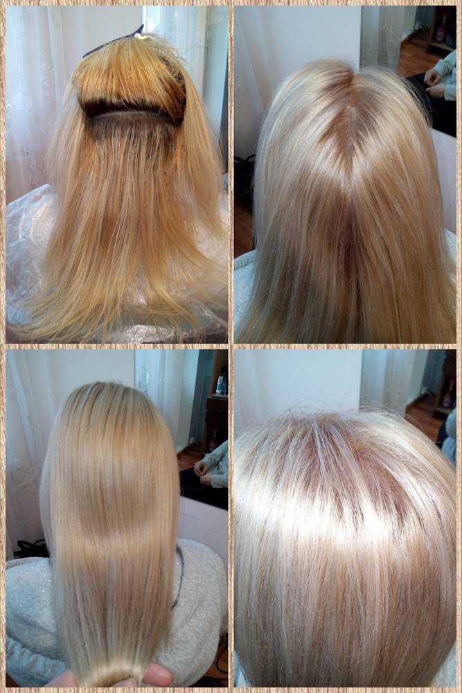 Как получить красивый цвет волос при осветлении