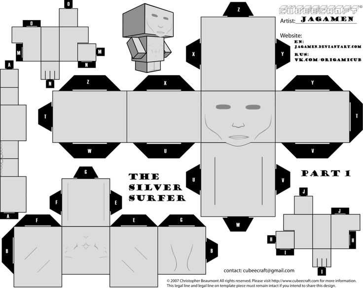 Майнкрафт из бумаги своими руками - схемы и шаблоны создания фигурок, масок, предметов