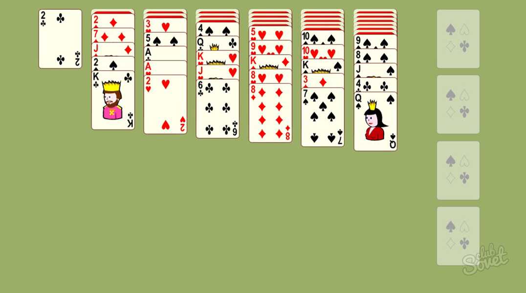 Как играть в косынку на картах 36 карт на столе казино интернет казино слот