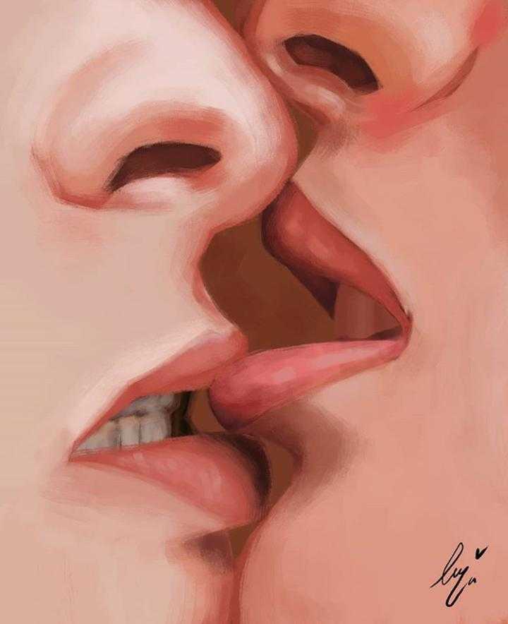 Как целоваться вкусно и красиво