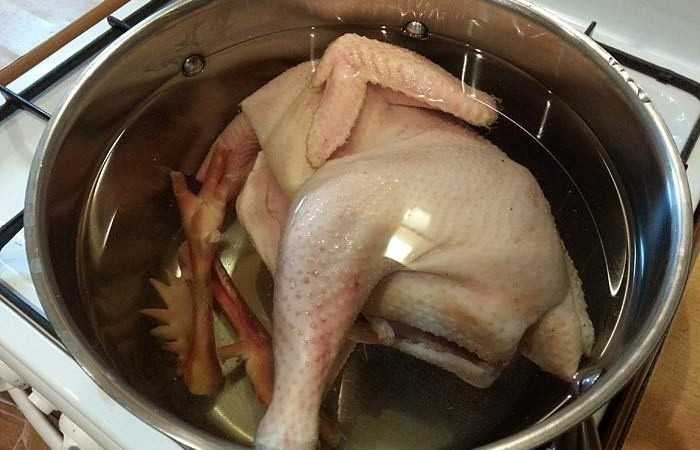 Как быстро сварить старую курицу в кастрюле