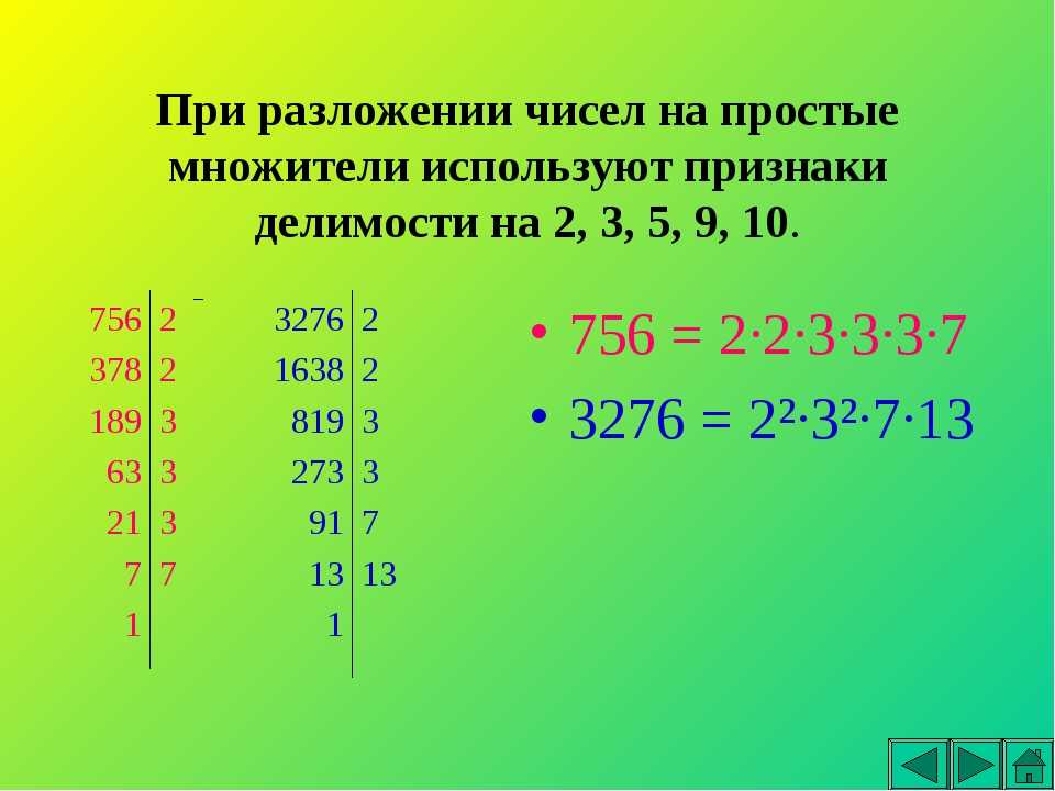 Разложение на простые множители. онлайн калькулятор | математика